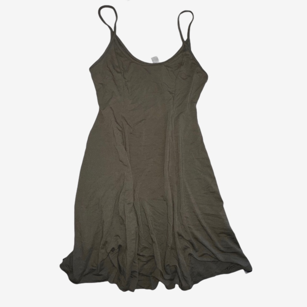 GREEN MINI DRESS